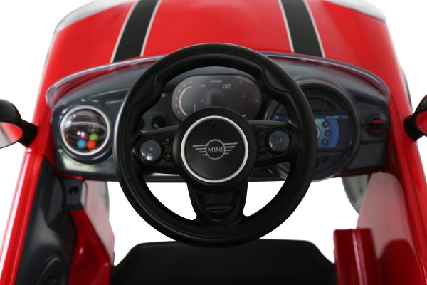 Rollplay Mini Cooper Push Car - Red - Image 9