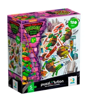 Dodo Puzzlution TMNT Team Turtles 150-Piece Jigsaw Puzzle