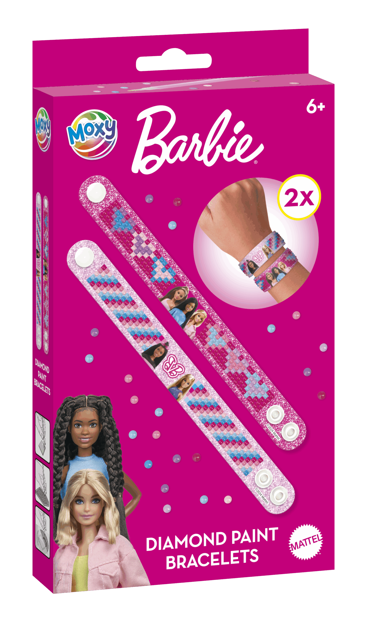 Moxy Barbie Diamond Painting Bracelets Kit - Image 3