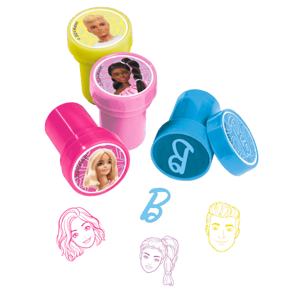 Totum Barbie Self-Inking Stamper Set (12 Pack) - Image 3