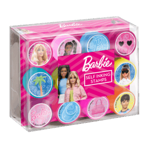 Totum Barbie Self-Inking Stamper Set (12 Pack)