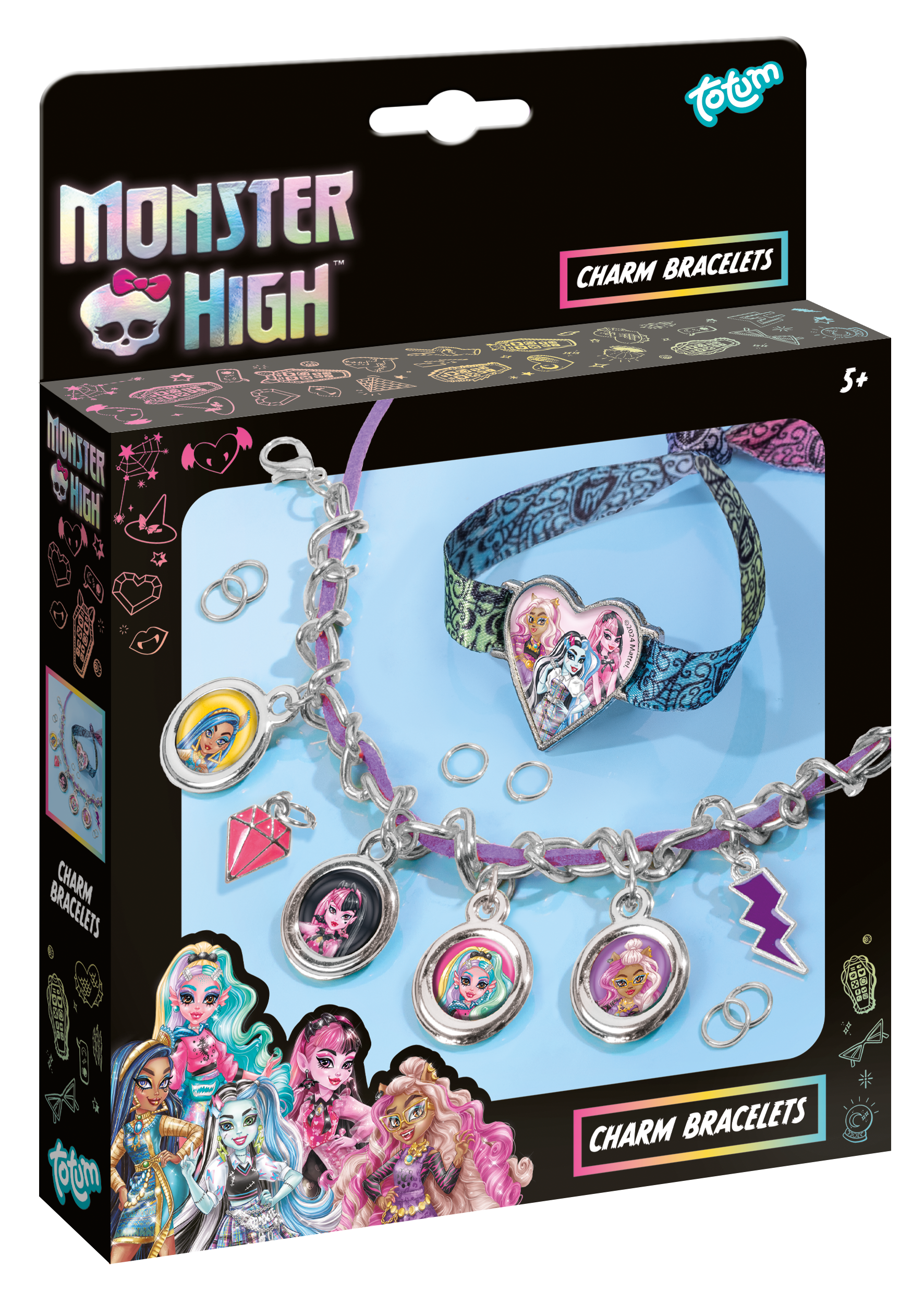 Monster High Charm Bracelets - April
