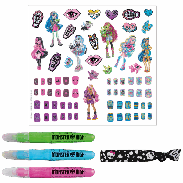 Monster High Glitter Tattoos - Image 2