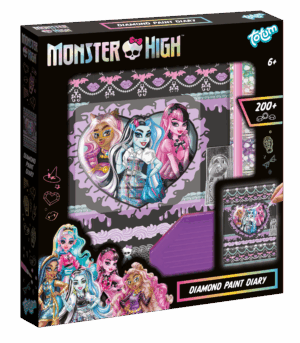 Monster High Diamond Paint Diary