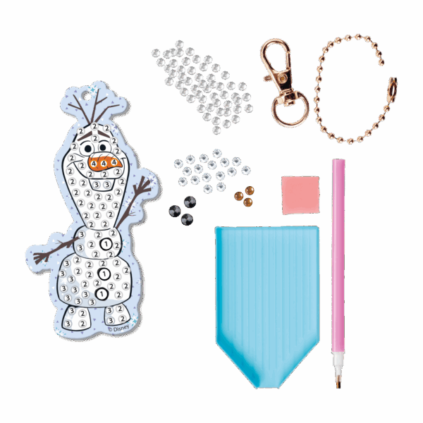 Frozen Make your own Diamond painting Key ring - Image 2