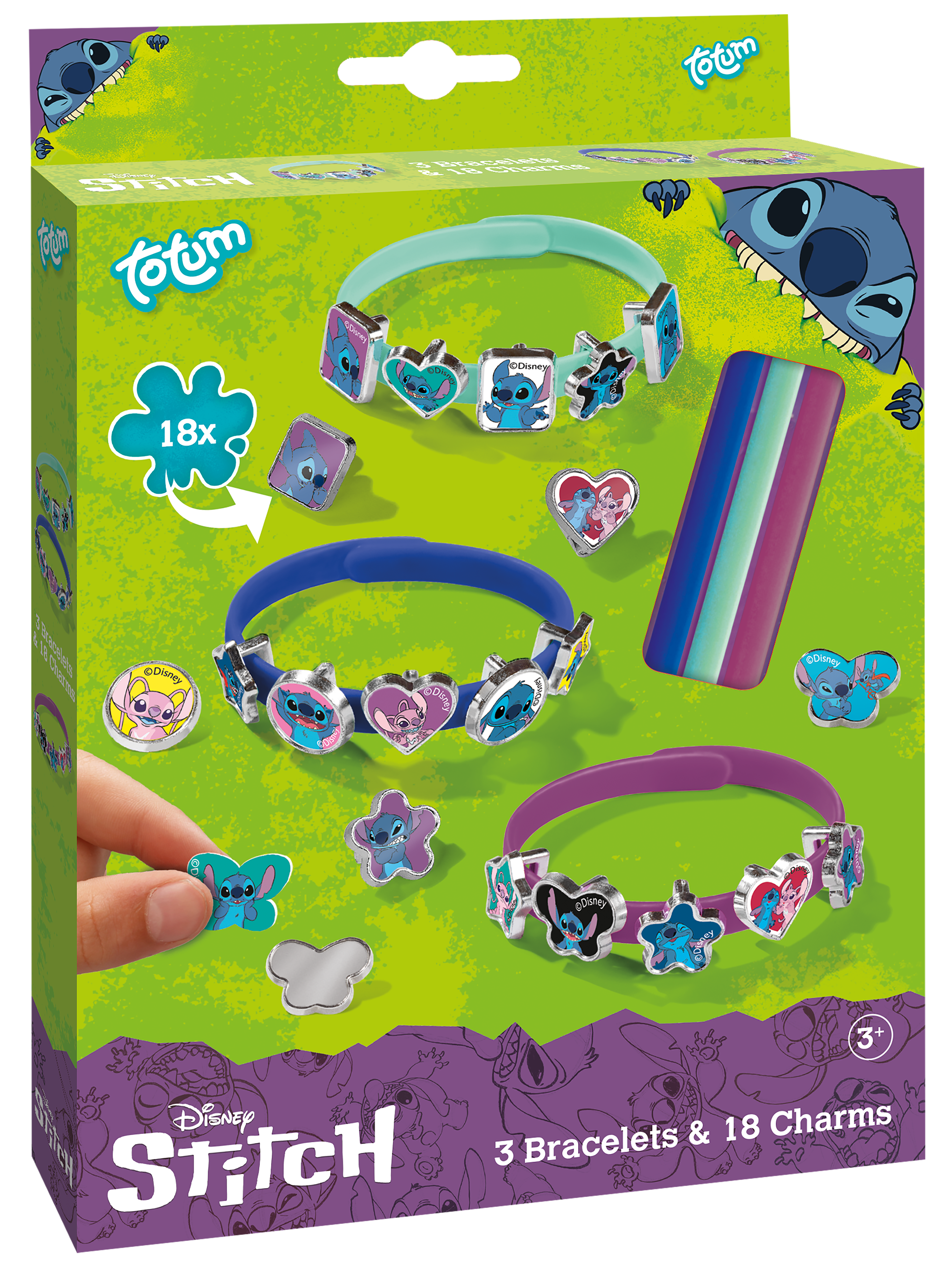 Stitch - 3 Charms & 18 Bracelets - Image 15