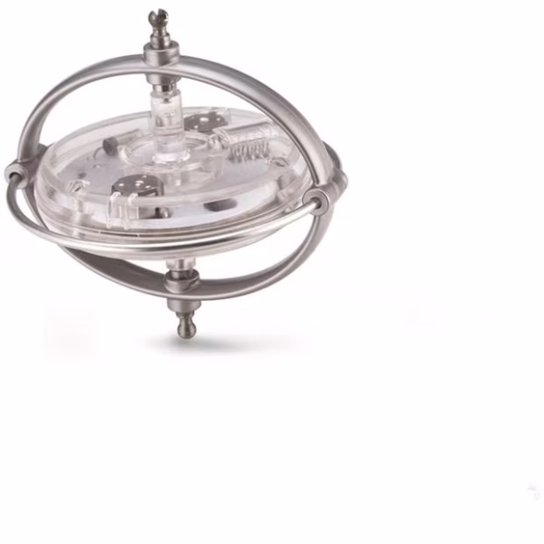 UFO Lighting Gyroscope  - Cream and Blue - Image 2