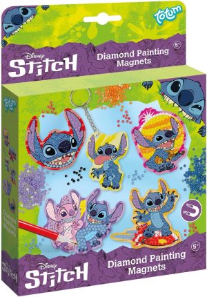 Disney diamond painting magnets - Stitch