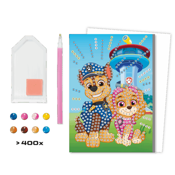 Paw Patrol Diamond Painting Card  - Image 2