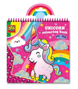 Unicorn colouring book