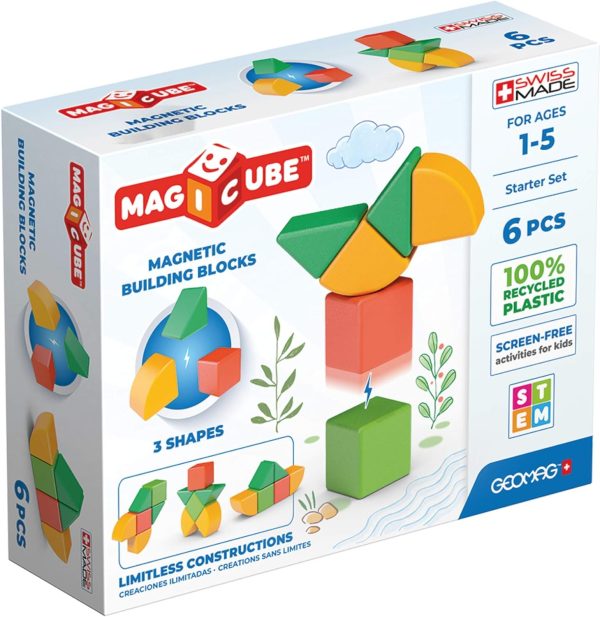 Geomag Magicube Recycled Starter Set 6 Pieces