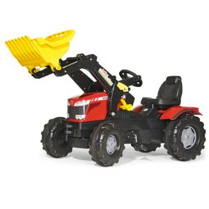 Rolly Trailers Case Puma CVX 255 Tractor with Frontloader & Pneumatic Tyres (Ages 3 - 10)