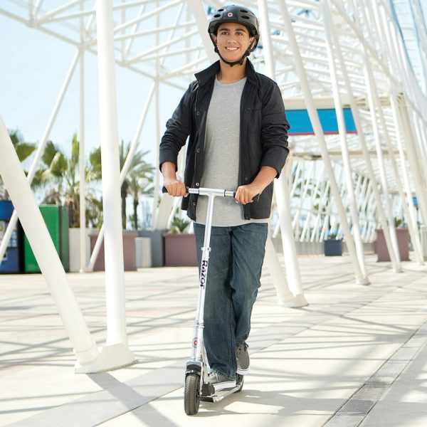 Razor A5 Air Scooter - Silver - Image 4