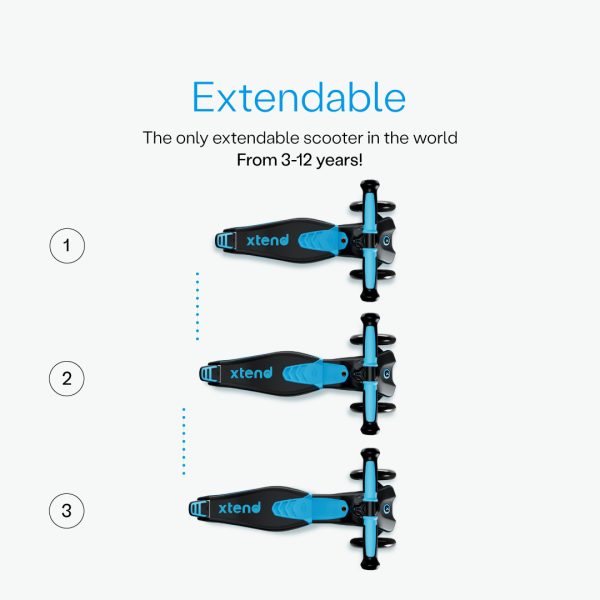 Xtend Scooter - Blue - Image 4