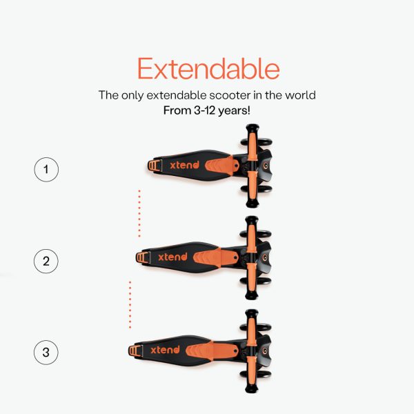 Xtend Scooter - Orange - Image 4