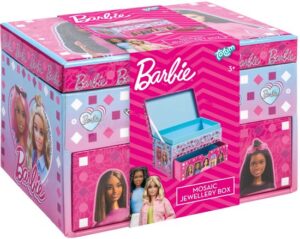 Totum Barbie Mosaic Jewellery Box Craft Kit