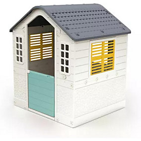 Dolu Kids Outdoor Playhouse – White