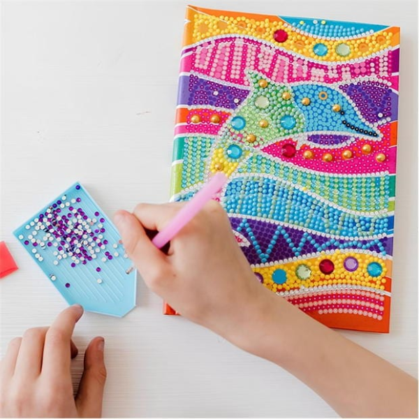 Diamond Paint Notebook Dolphin - Image 4