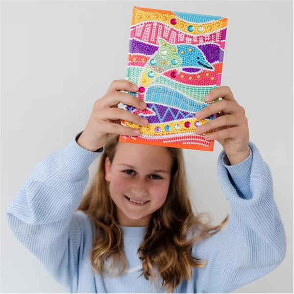 Diamond Paint Notebook Dolphin - Image 5