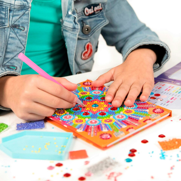 Diamond Paint Notebook Kaleidoscope Mandala - Image 4