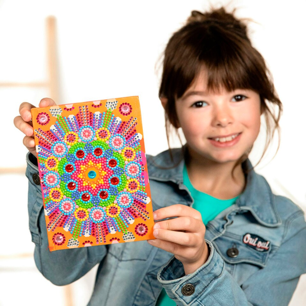 Diamond Paint Notebook Kaleidoscope Mandala - Image 5
