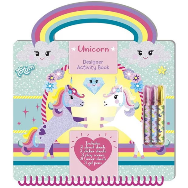 Unicorn Designer Activity Book