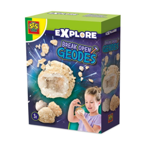 Break open geodes