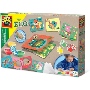 Eco fingerpaint cards