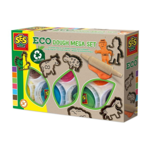 Eco dough mega set (7x90gr with tools)