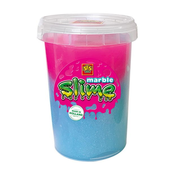 Marble slime - Blue and pink 200gr