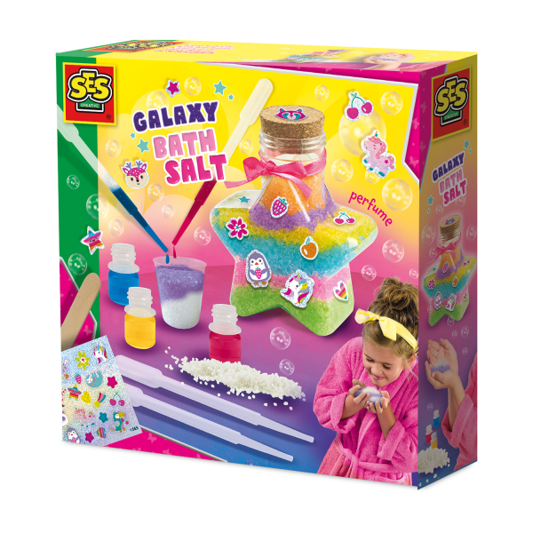 Galaxy bath salt