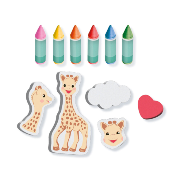 Sophie la giraffe - Bath crayons with shapes - Image 3