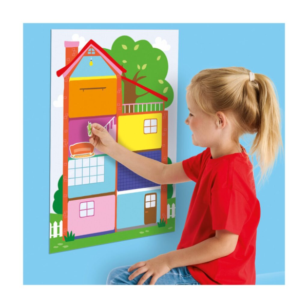 My first poster with stickers - House - Image 4