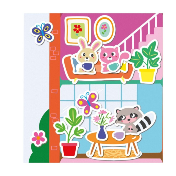 My first poster with stickers - House - Image 6