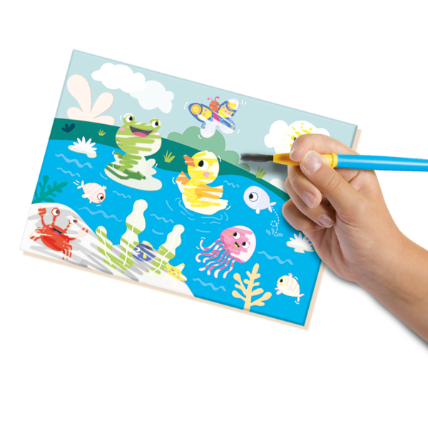Colouring with water - Hidden animals - Image 3