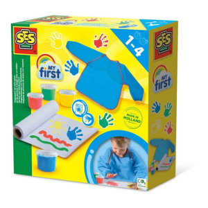 My first - Fingerpaint set with apron