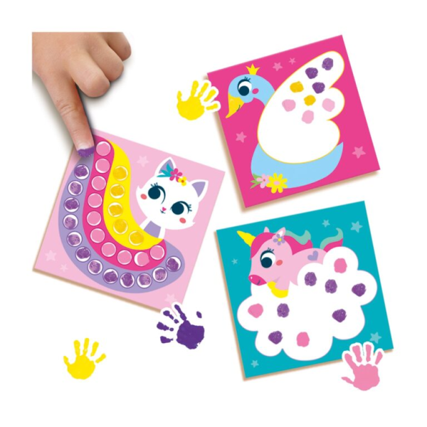 My first - Fingerprint paint fantasy figures - Image 6