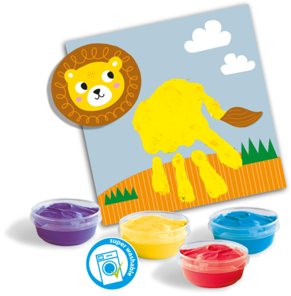 My first - Fingerpaint handprint animals - Image 5