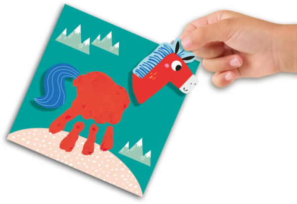 My first - Fingerpaint handprint animals - Image 7