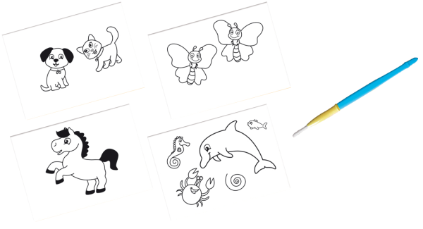 My first - Colouring with water - Image 4