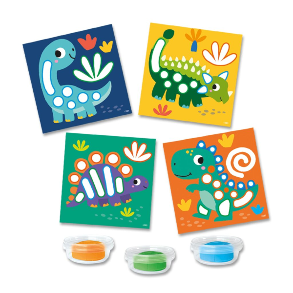 My first - Dough activity cards dinos - Image 3