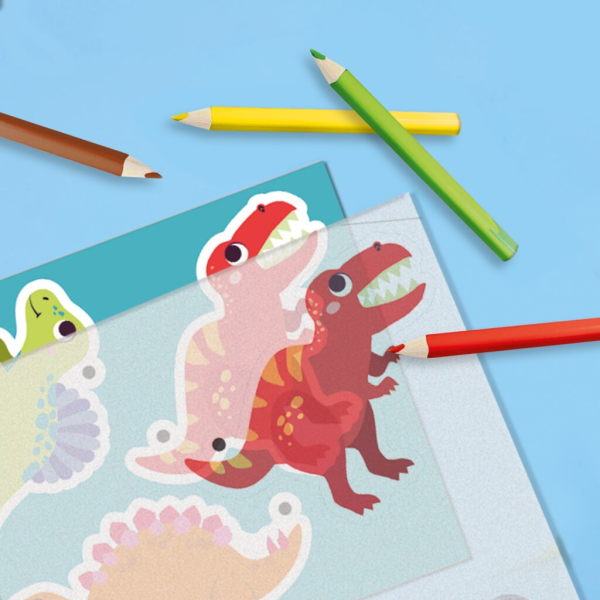Shrink film - Dinosaur keychains - Image 4