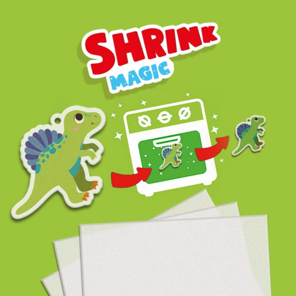 Shrink film - Dinosaur keychains - Image 5