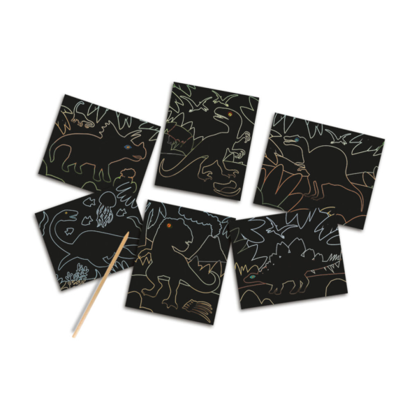 Glow in the dark scratch - Dinosaurs - Image 3
