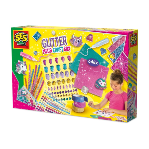 Glitter mega craft box