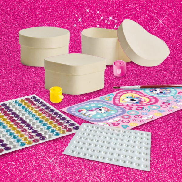 Unicorn - Diamond painting wooden jewellery boxes - Image 5