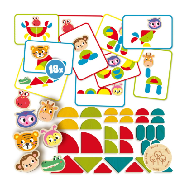 Montessori - Creating animal shapes - Image 3