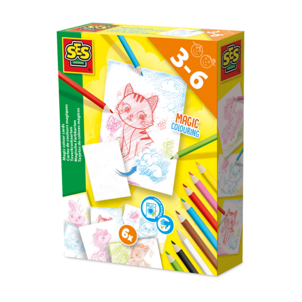 Magic colour cards