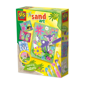 Coloured sand art - Inspired by nature