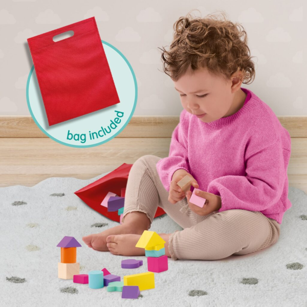 Wooden building blocks unicorn 52pcs - Image 4